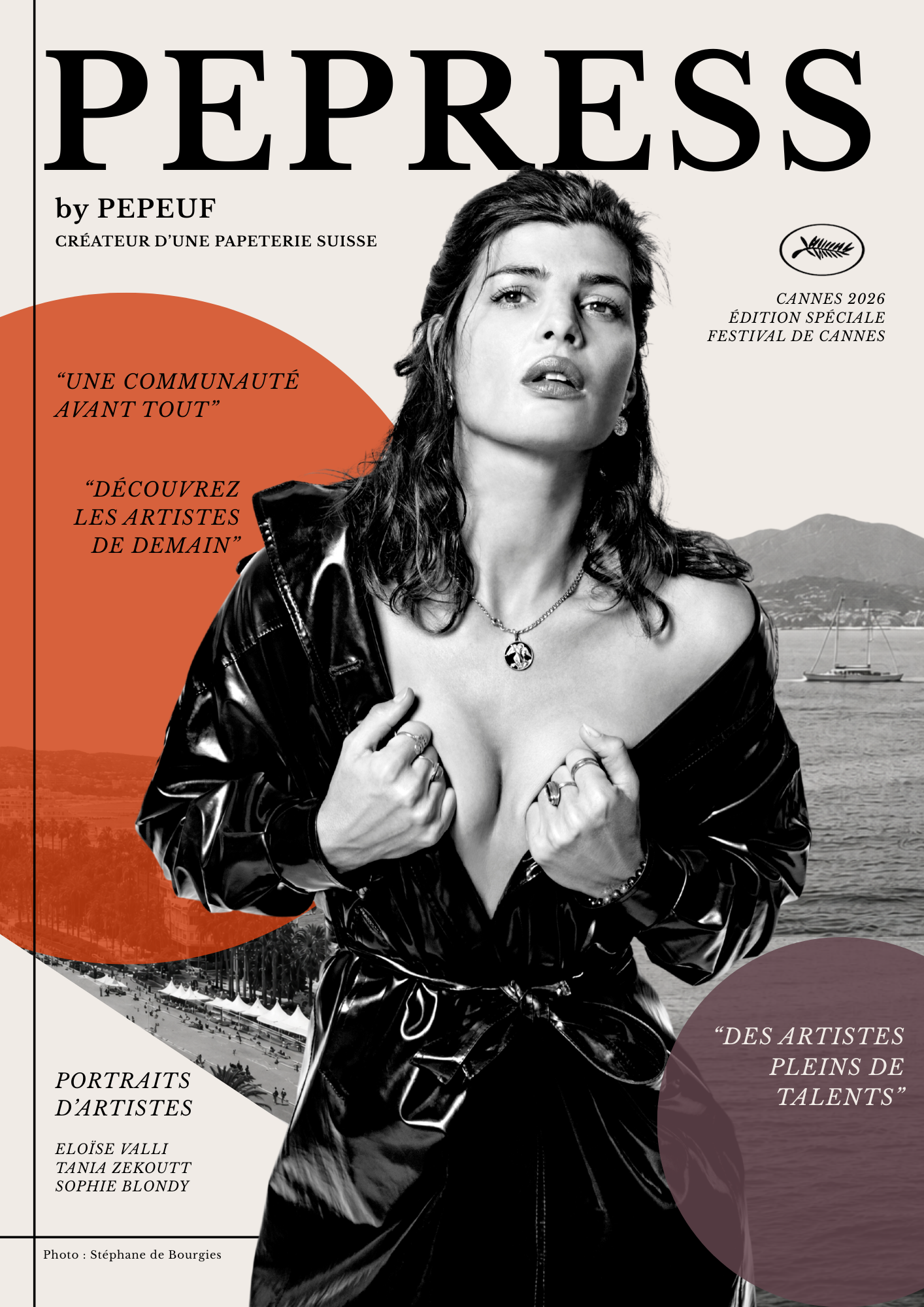 Couverture du PEPRESS Magazine — Édition Cannes 2026