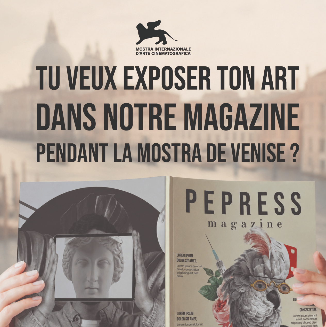 PEPRESS Magazine — Mostra de Venise 2026